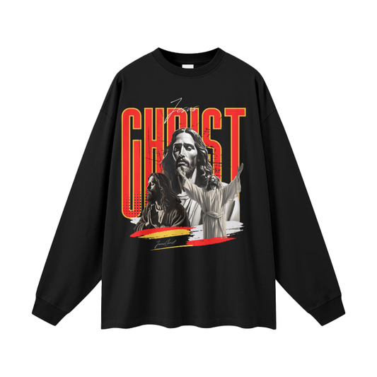 Jesus Christ Cotton Long Sleeve Tee