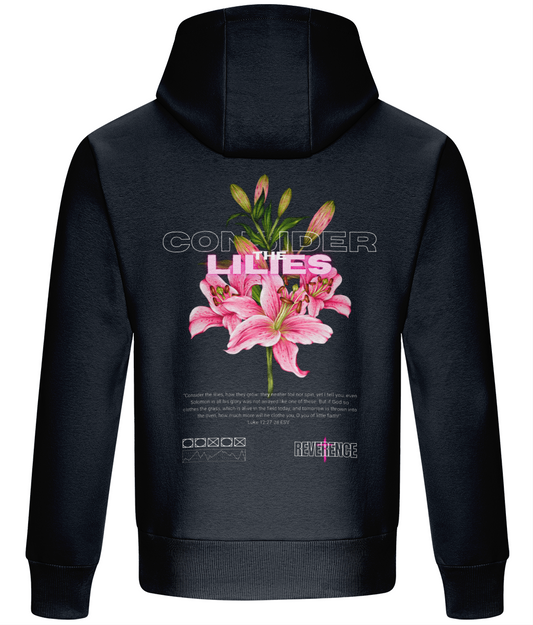 Consider the Lilies boxy hoodie