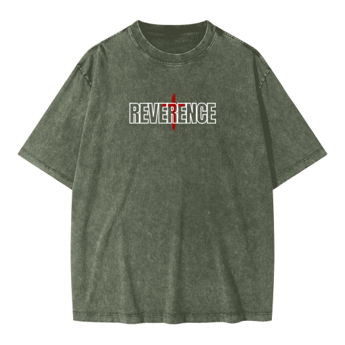 Reverence Originals Oversized Snow Wash T-shirt